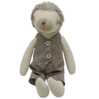 Peluche paresseux beige câlin doux chambre enfant beige La compagnie de la peluche