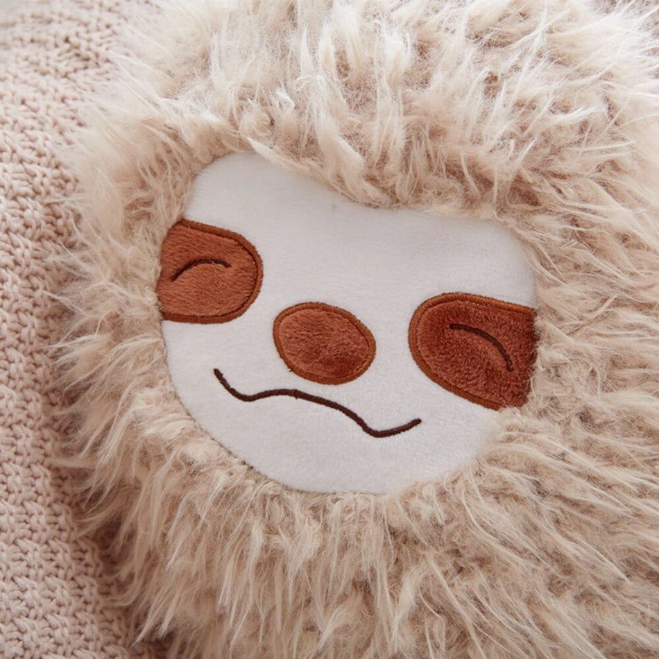 Peluche paresseux cœur enfant doux confortable câlin La compagnie de la peluche