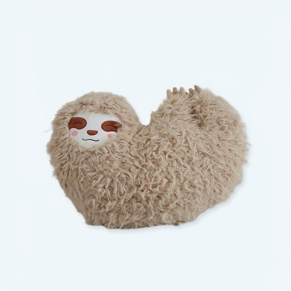 Peluche paresseux cœur enfant doux confortable câlin La compagnie de la peluche