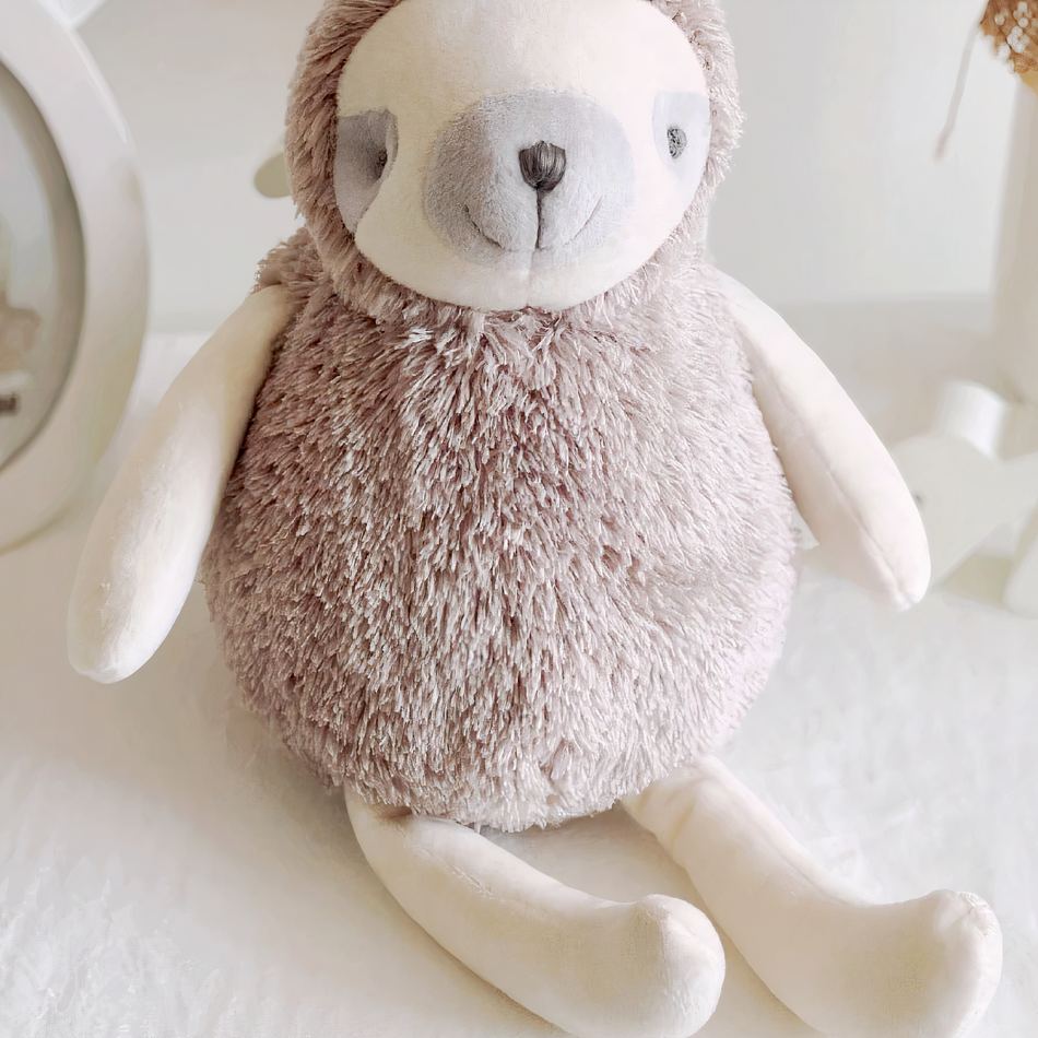 Peluche paresseux doux câlin pelage moelleux enfant La compagnie de la peluche