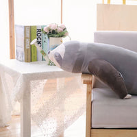 Peluche paresseux gris doux enfant cocooning hiver La compagnie de la peluche