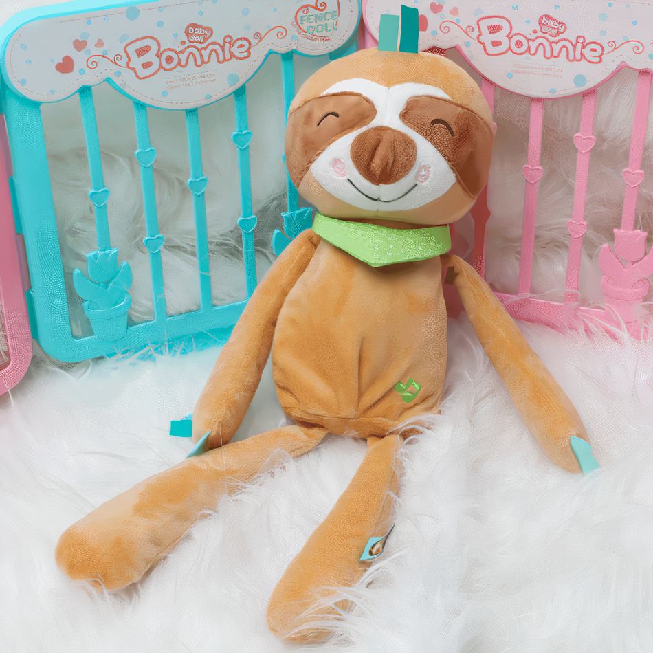 Peluche paresseux lumineuse douce mélodie apaisante La compagnie de la peluche