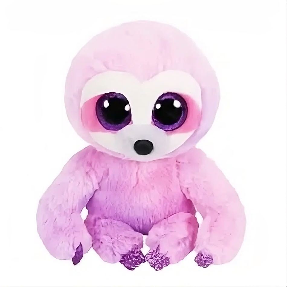 Peluche paresseux rose câlin doux pour enfant La compagnie de la peluche