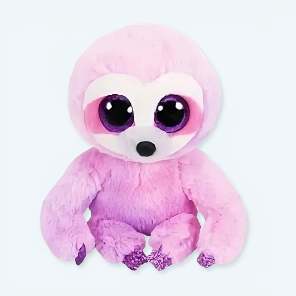 Peluche paresseux rose câlin doux pour enfant La compagnie de la peluche