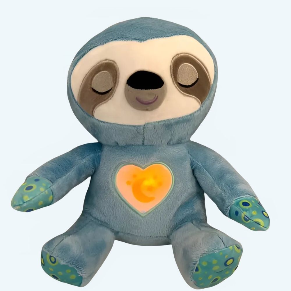 Peluche paresseux veilleuse douce respiration apaisante La compagnie de la peluche