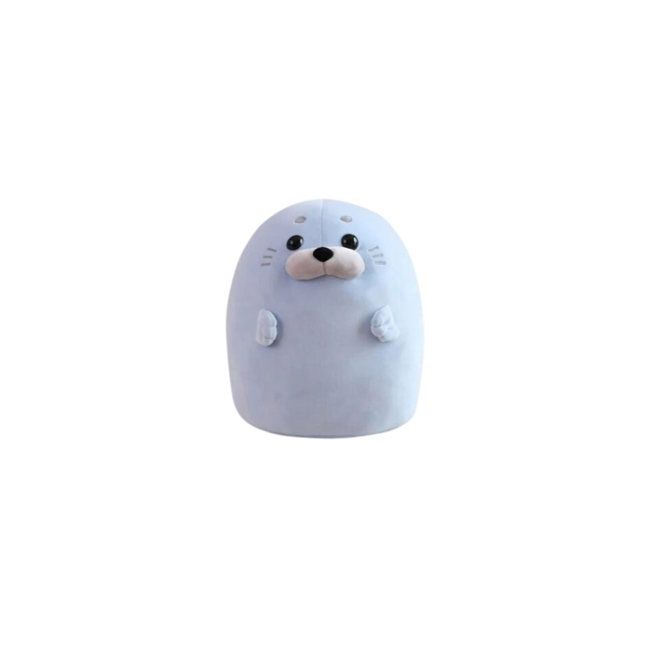 Peluche phoque squishmallow doux câlin enfant marine bleu / 30-cm La compagnie de la peluche