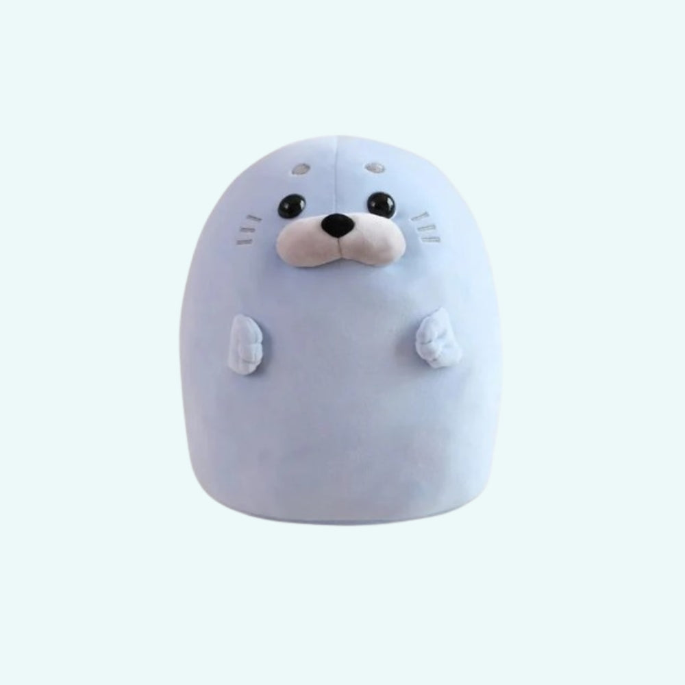 Peluche phoque squishmallow doux câlin enfant marine La compagnie de la peluche