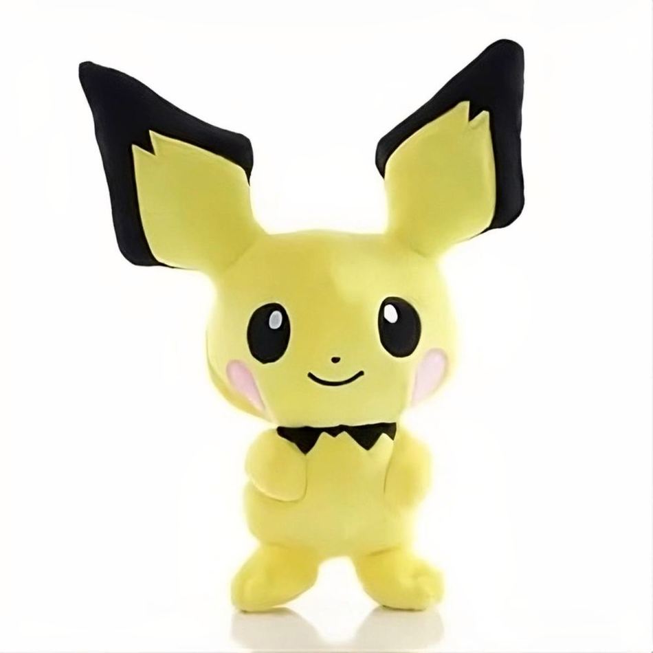 Peluche Pichu jaune doux câlin enfant Pokémon La compagnie de la peluche