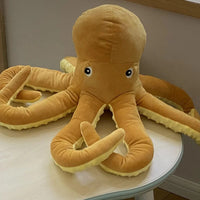 Peluche pieuvre à la grosse tête 40cm
