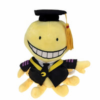 Peluche pieuvre diplômée cadeau amusant doux La compagnie de la peluche