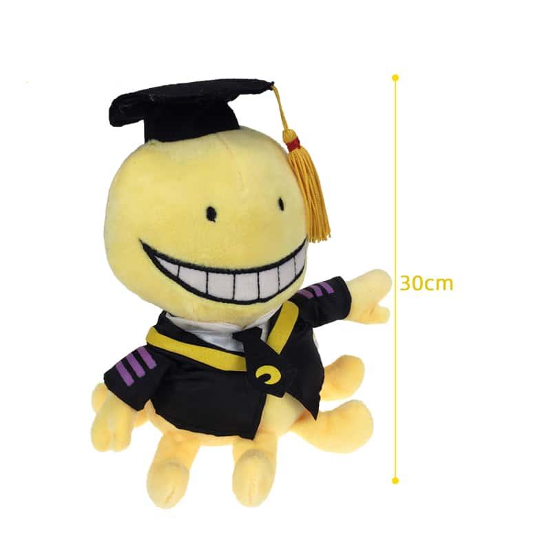 Peluche pieuvre diplômée cadeau amusant doux La compagnie de la peluche