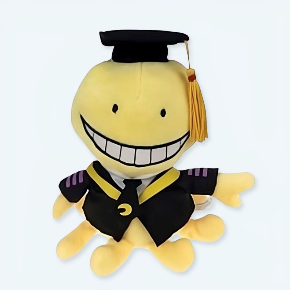 Peluche pieuvre diplômée cadeau amusant doux La compagnie de la peluche
