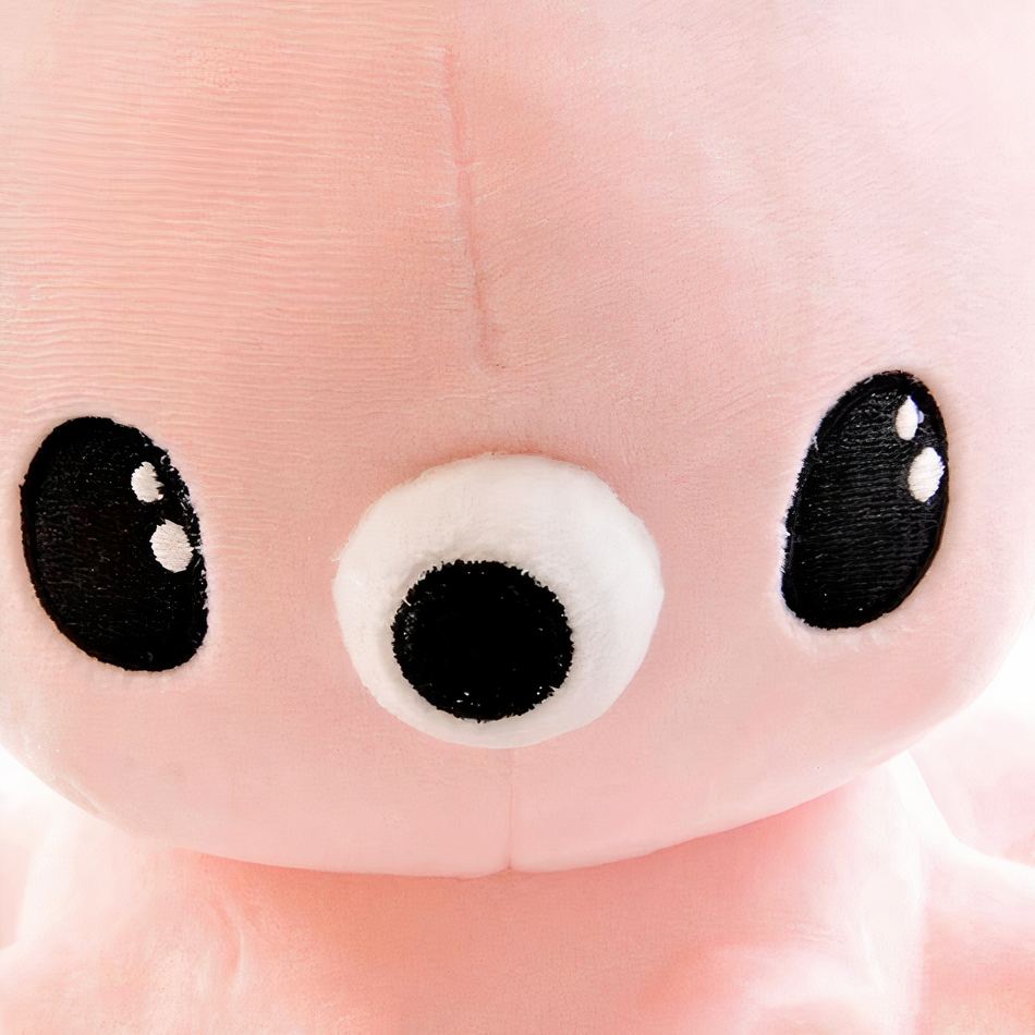 Peluche pieuvre kawaii rose douce câlin enfant hiver La compagnie de la peluche