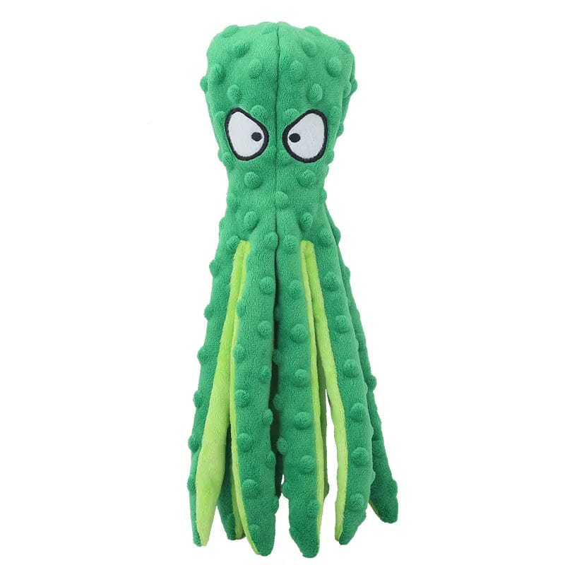 Peluche pieuvre longue et fine Vert