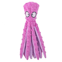 Peluche pieuvre longue et fine Violet