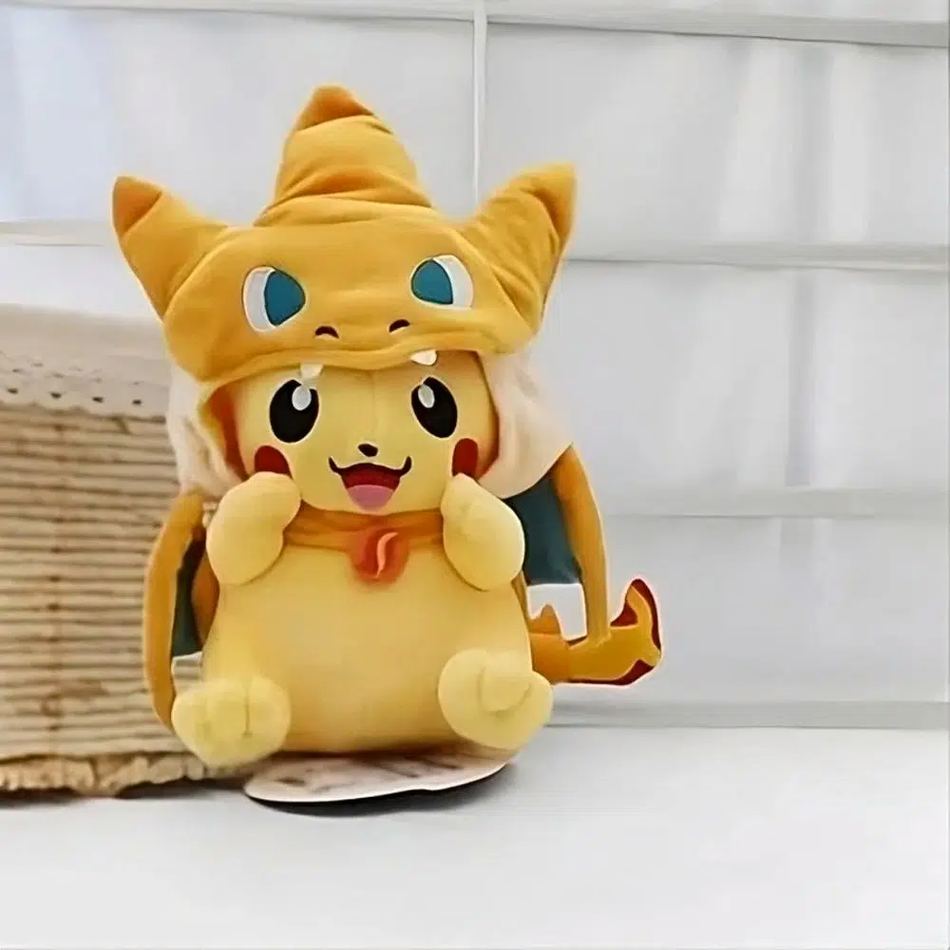 Peluche Pikachu costume Dracaufeu douce enfant jeu La compagnie de la peluche