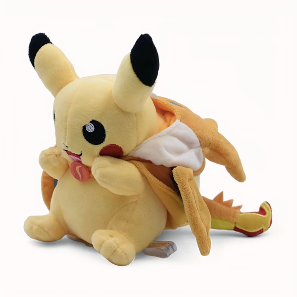 Peluche Pikachu costume Dracaufeu douce enfant jeu La compagnie de la peluche