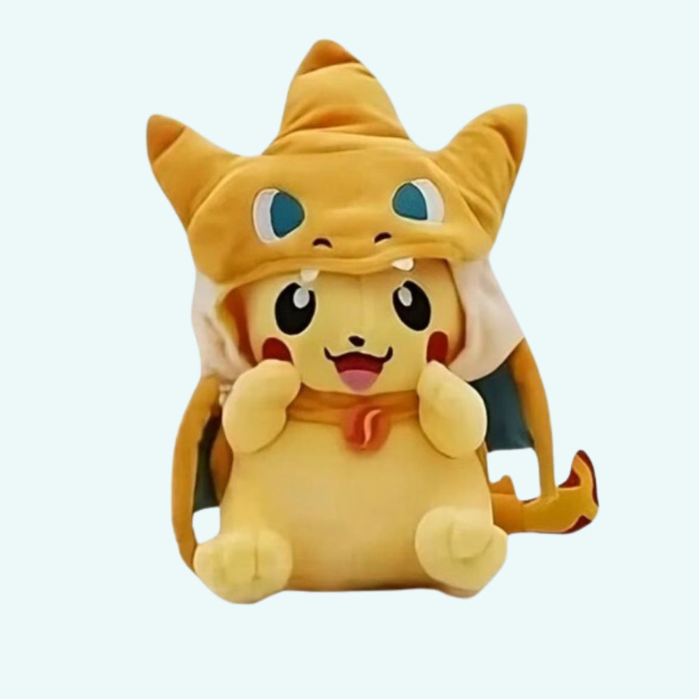 Peluche Pikachu costume Dracaufeu douce enfant jeu La compagnie de la peluche