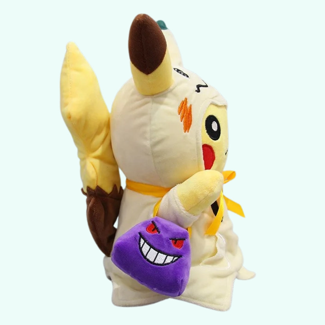 Peluche Pikachu costume Mimikyu doux enfant câlin La compagnie de la peluche