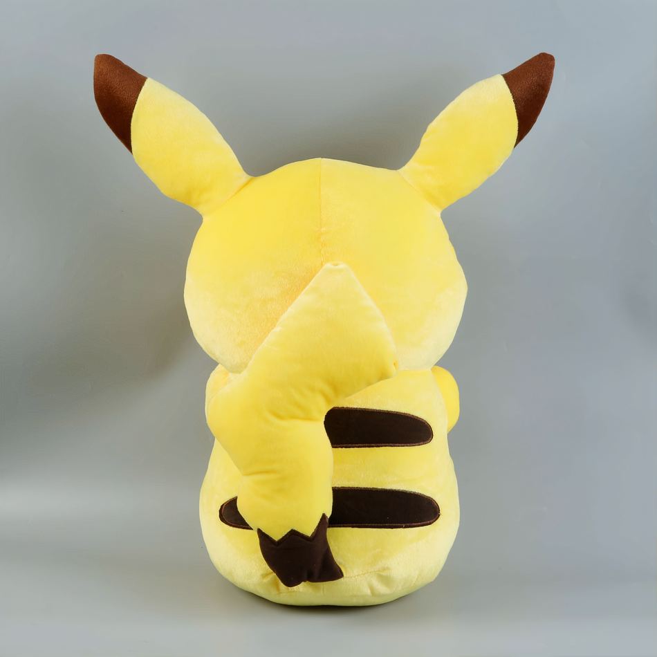 Peluche Pikachu dormeur jaune doux collection kawaii La compagnie de la peluche