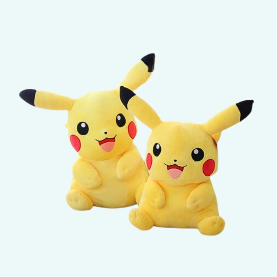 Peluche Pikachu jaune doux câlin compagnon Pokémon 30-cm La compagnie de la peluche