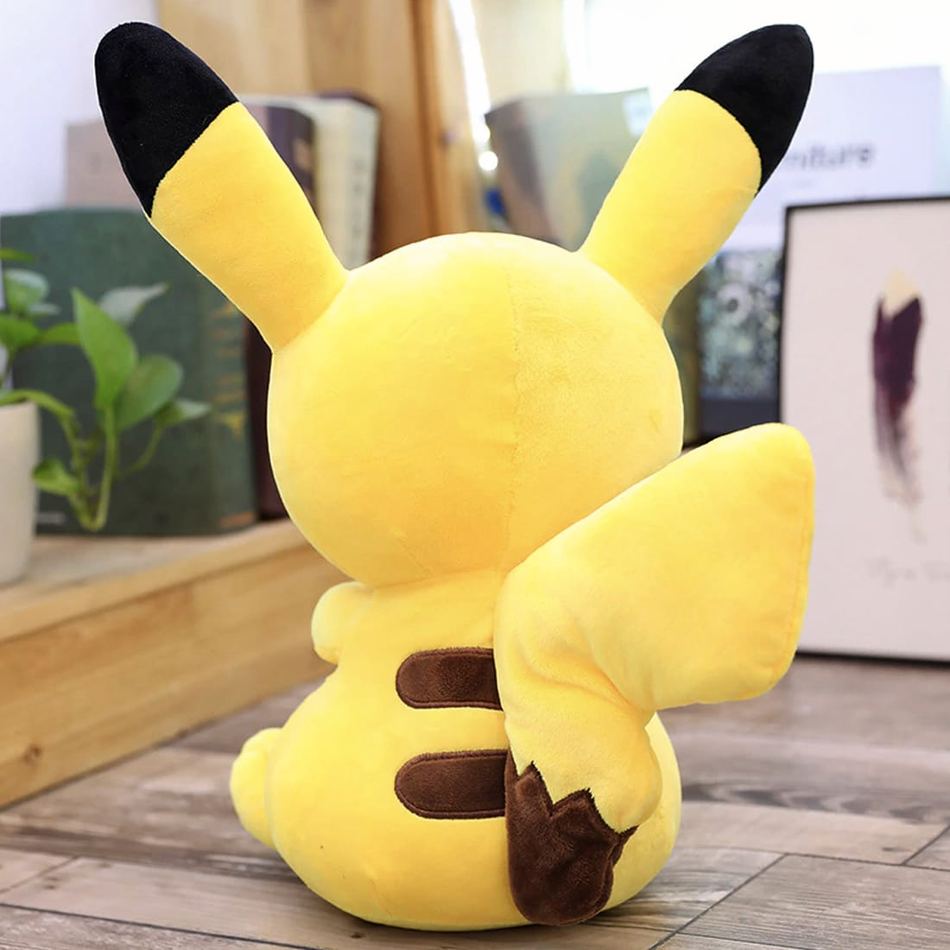 Peluche Pikachu jaune doux enfant chambre kawaii La compagnie de la peluche