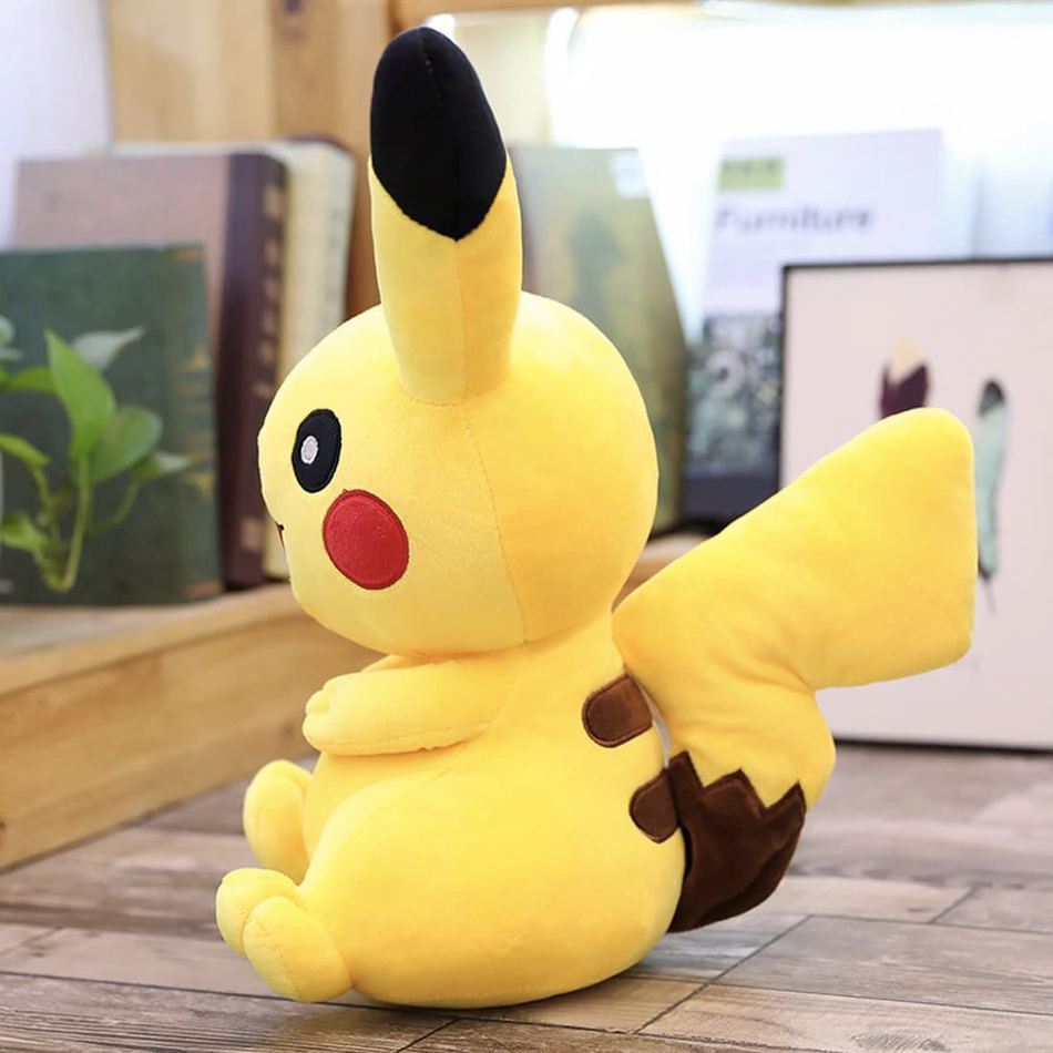 Peluche Pikachu jaune doux enfant chambre kawaii La compagnie de la peluche