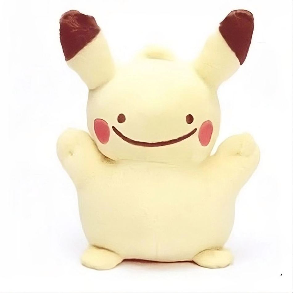 Peluche Pikachu métamorphose douce câline enfant La compagnie de la peluche