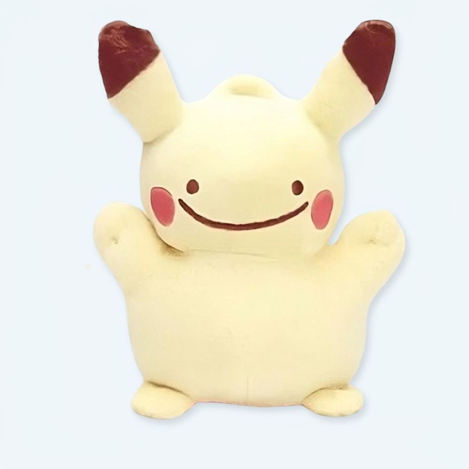 Peluche Pikachu métamorphose douce câline enfant La compagnie de la peluche