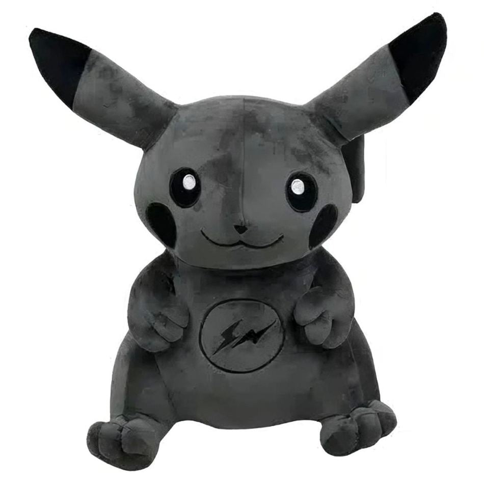 Peluche Pikachu noir doux collection fan enfant La compagnie de la peluche