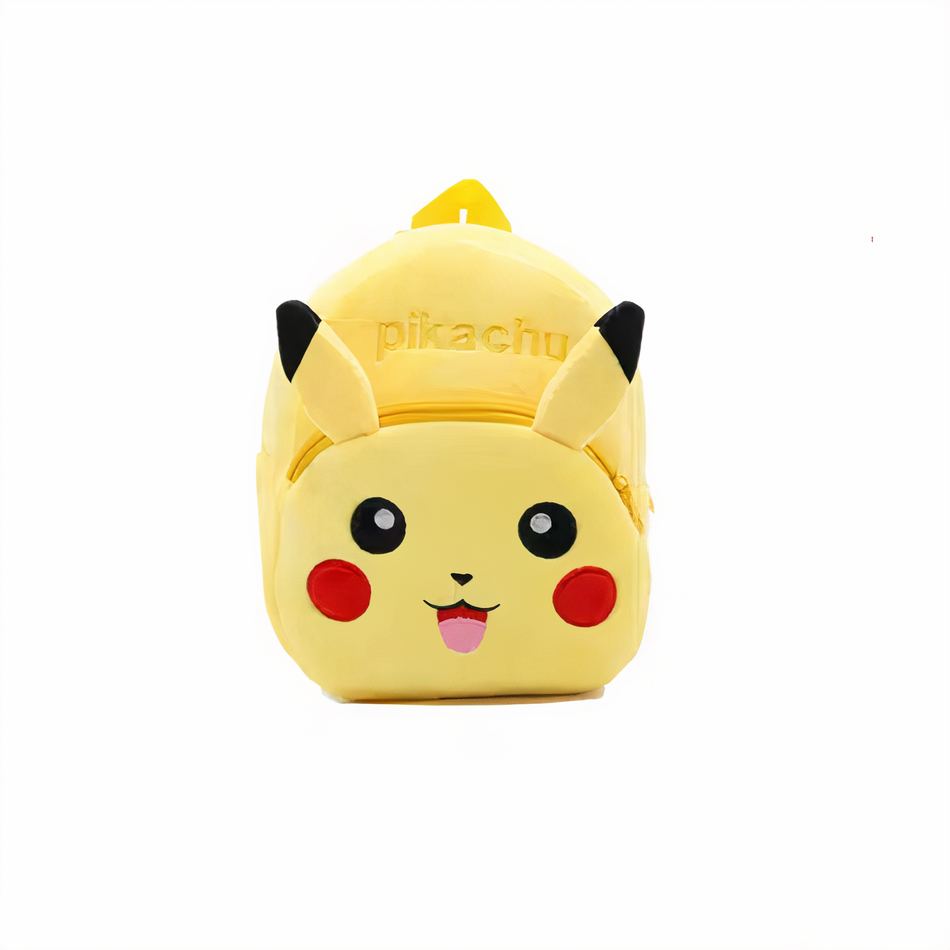 Peluche Pikachu sac à dos doux enfant jaune électrique La compagnie de la peluche