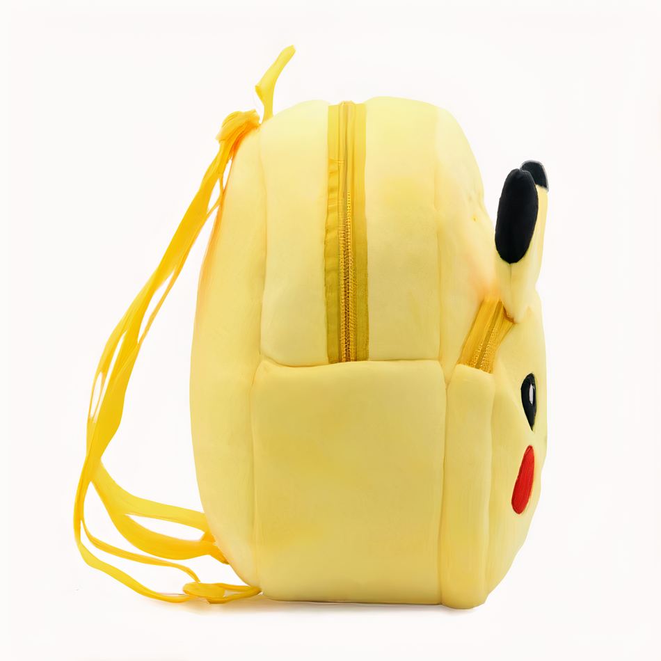 Peluche Pikachu sac à dos doux enfant jaune électrique La compagnie de la peluche
