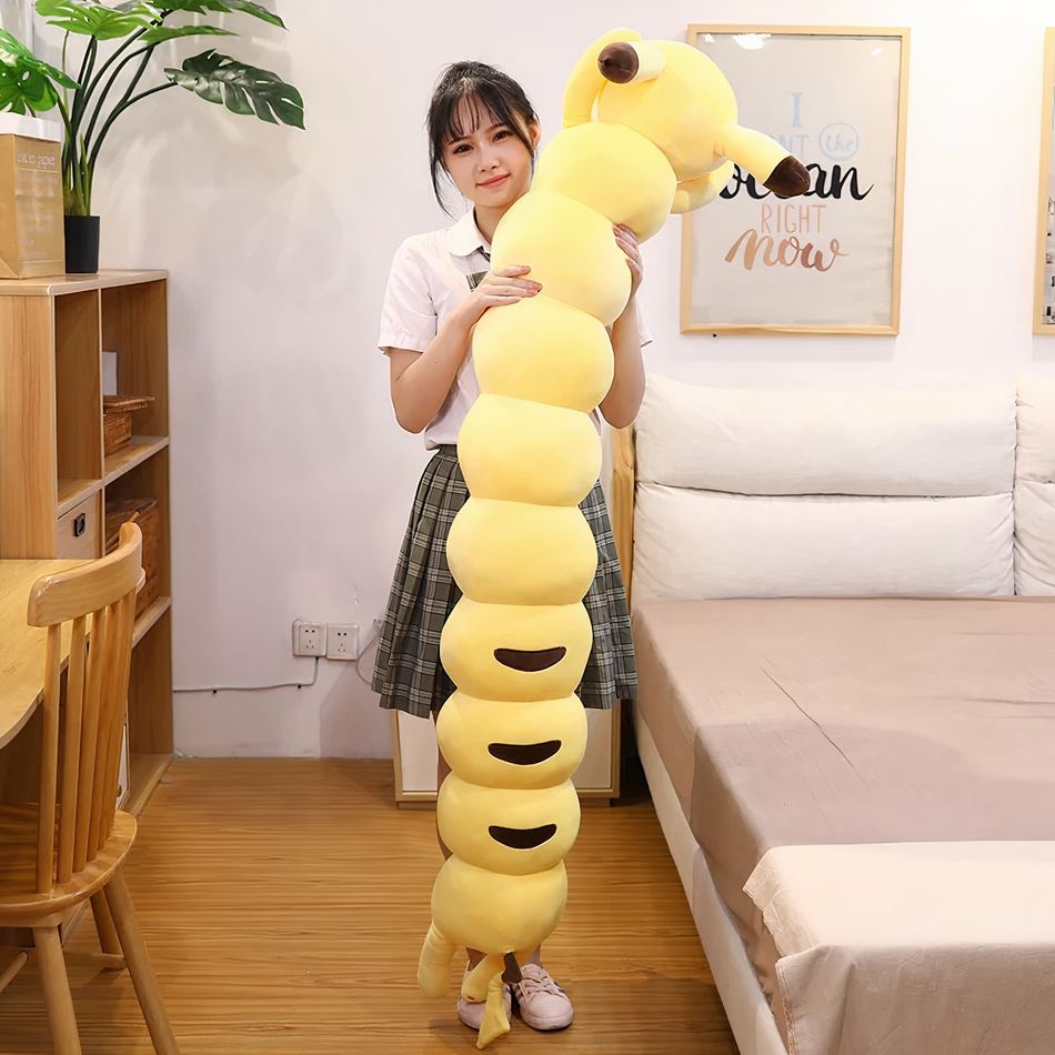 Peluche Pikachu XXL jaune doux câlin décoration chambre 140cm La compagnie de la peluche