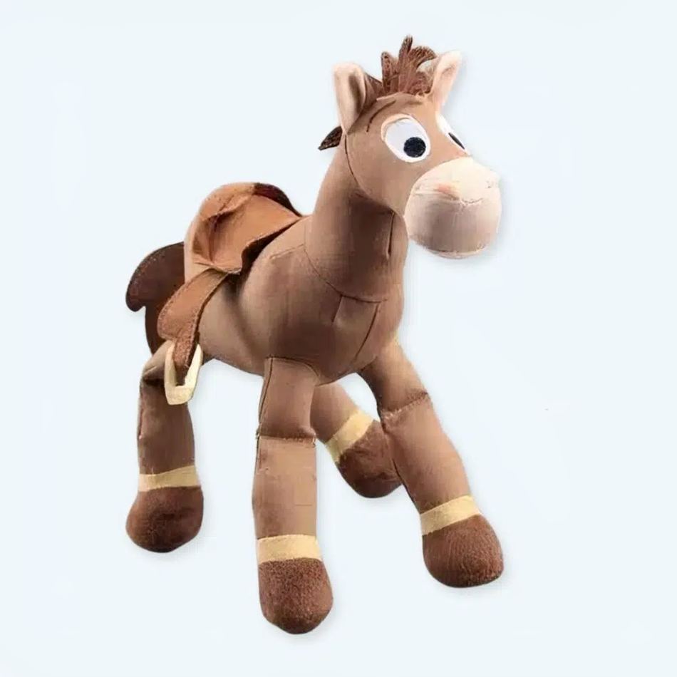 Peluche Pile-Poil chien doux marron enfant câlin La compagnie de la peluche