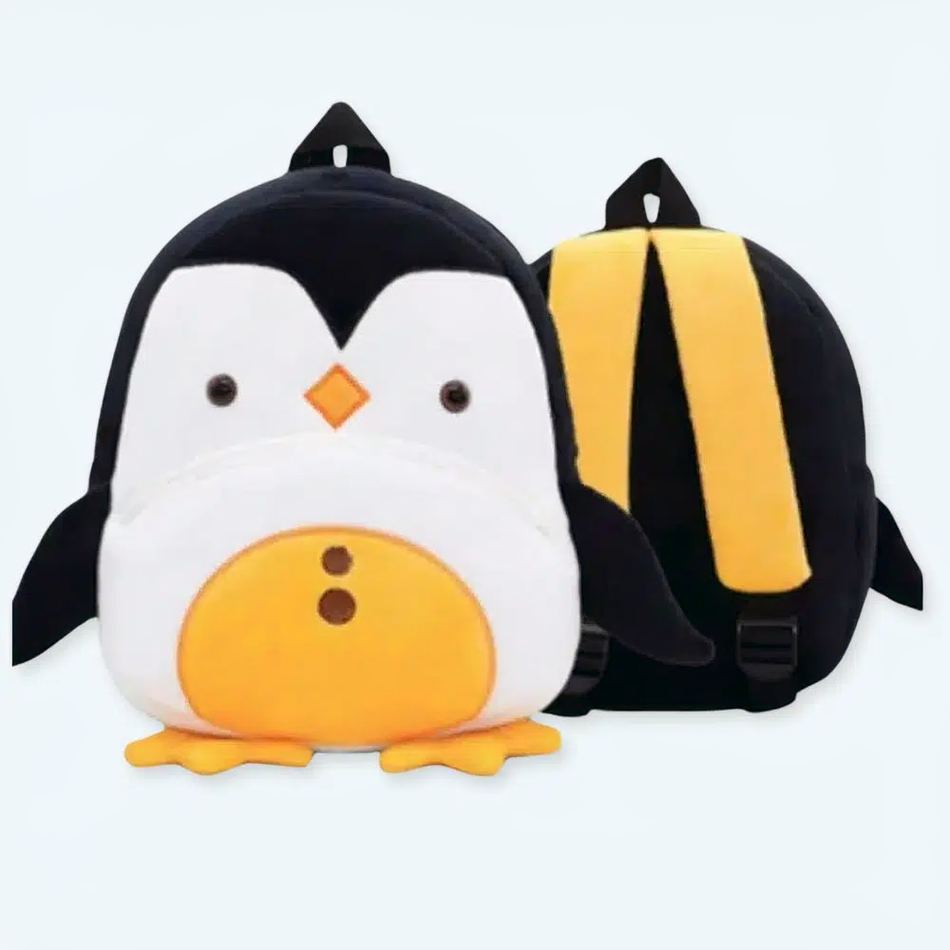 Peluche pingouin sac à dos doux compagnon enfant hiver La compagnie de la peluche