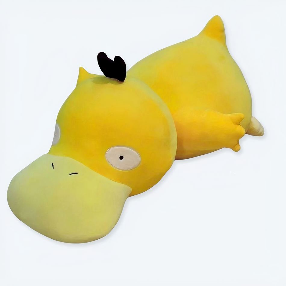 Peluche Pokémon Psykokwak géant jaune doux enfant La compagnie de la peluche
