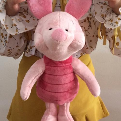 Peluche Porcinet douce rose enfant câlin Disney La compagnie de la peluche