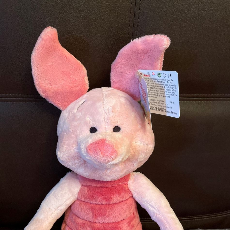 Peluche Porcinet douce rose enfant câlin Disney La compagnie de la peluche