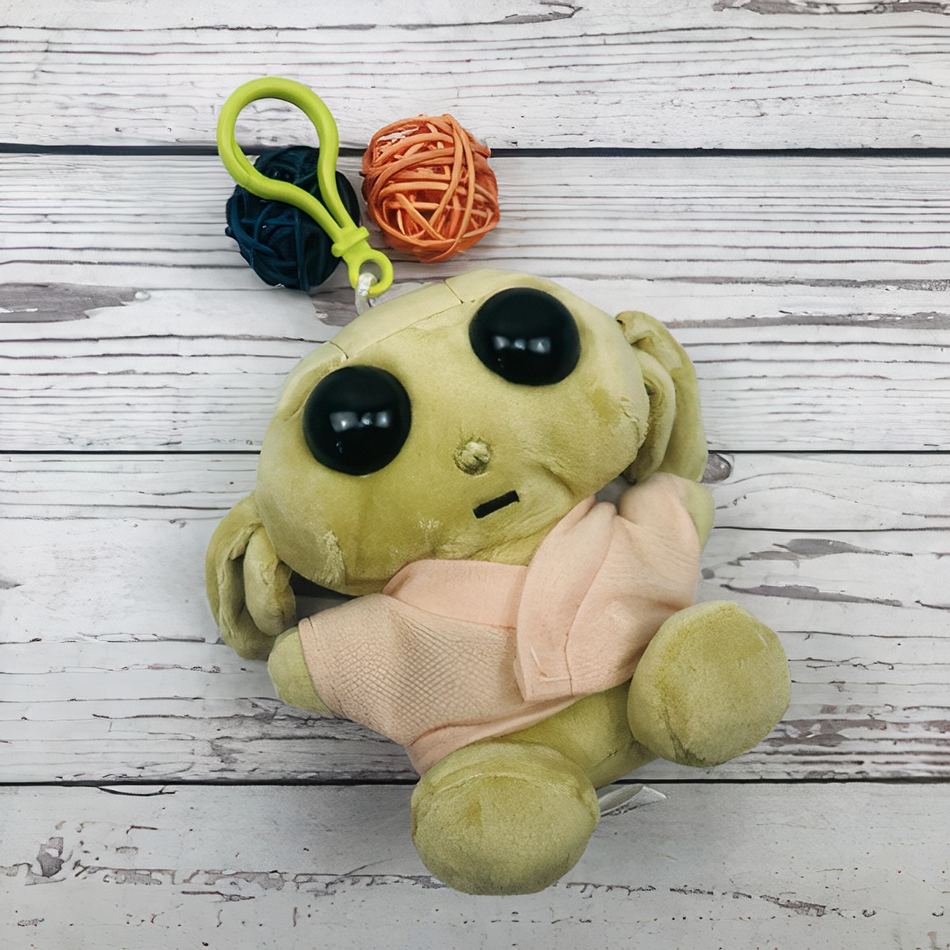 Peluche porte-clés Yoda mignon vert doux Star Wars La compagnie de la peluche