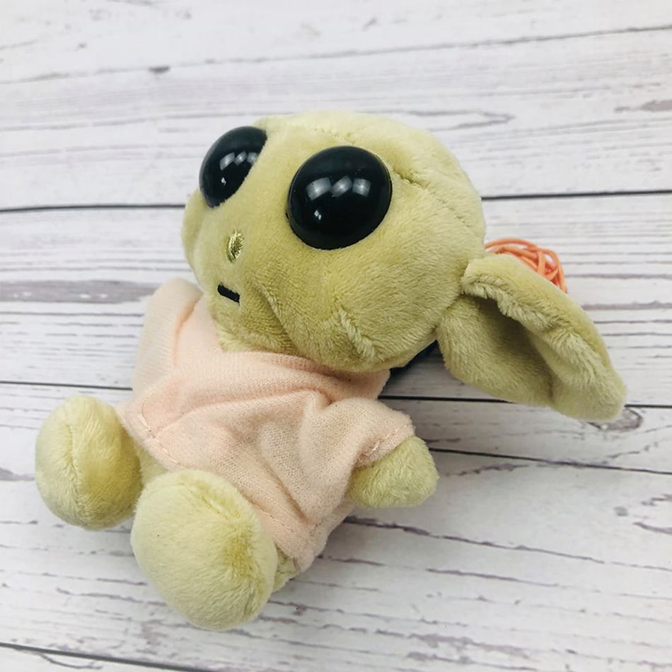 Peluche porte-clés Yoda mignon vert doux Star Wars La compagnie de la peluche