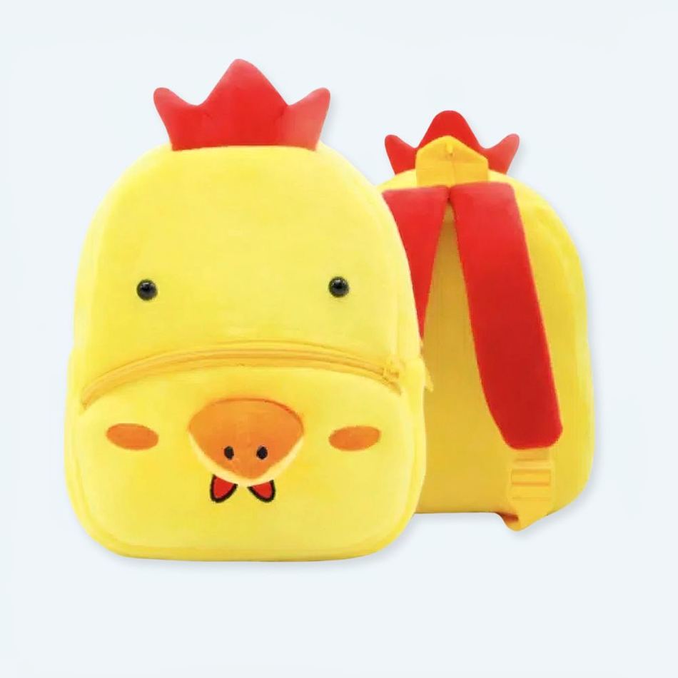 Peluche poule sac à dos doux enfant câlin amusant La compagnie de la peluche