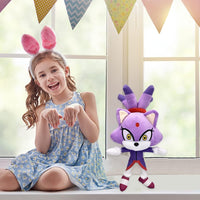 Peluche princesse Blaze chat doux Sonic câlin enfant La compagnie de la peluche