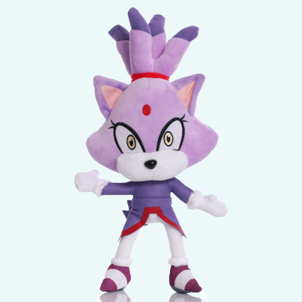 Peluche princesse Blaze chat doux Sonic câlin enfant La compagnie de la peluche