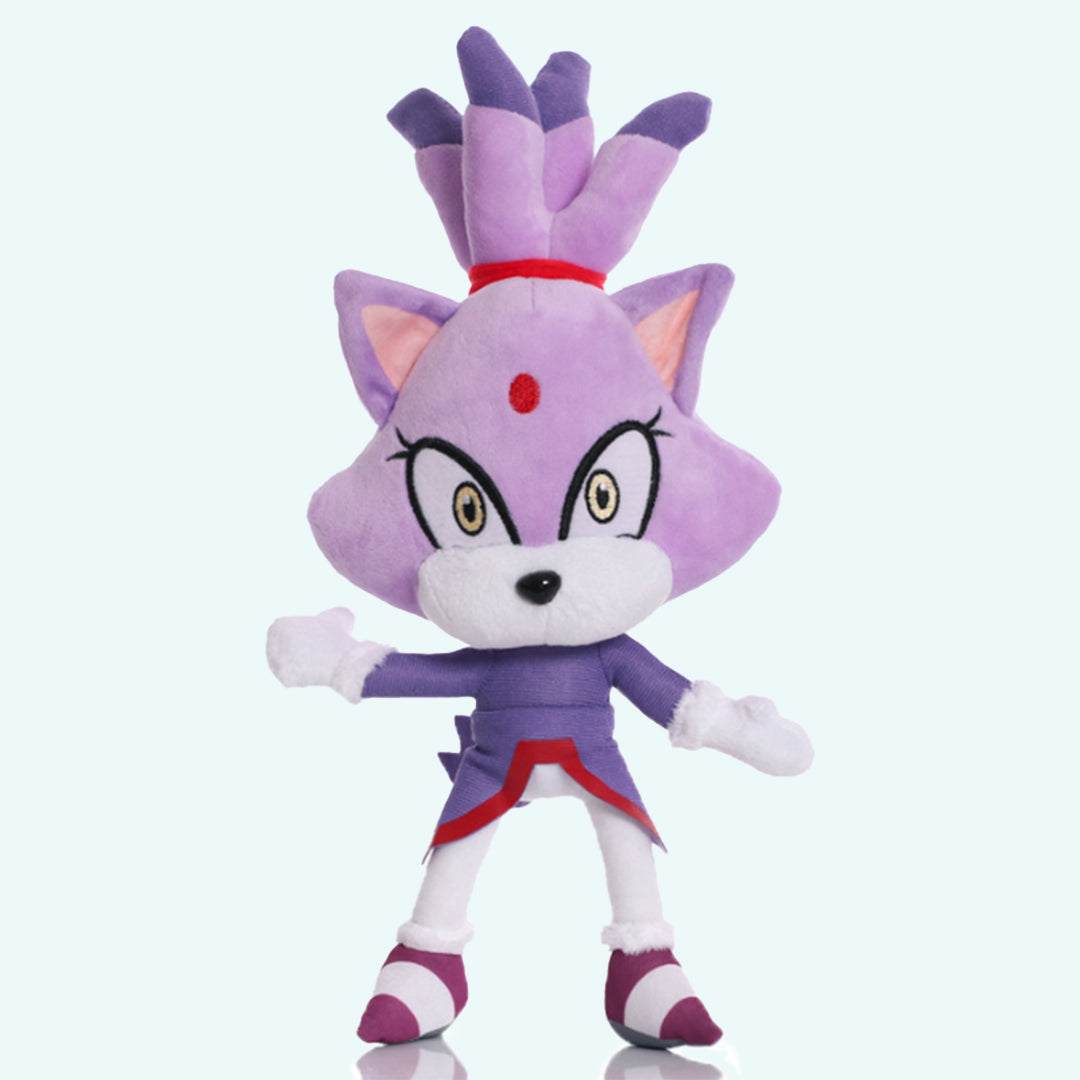 Peluche princesse Blaze chat doux Sonic câlin enfant La compagnie de la peluche