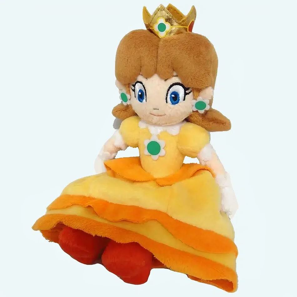 Peluche princesse Daisy Mario douce et colorée enfant La compagnie de la peluche