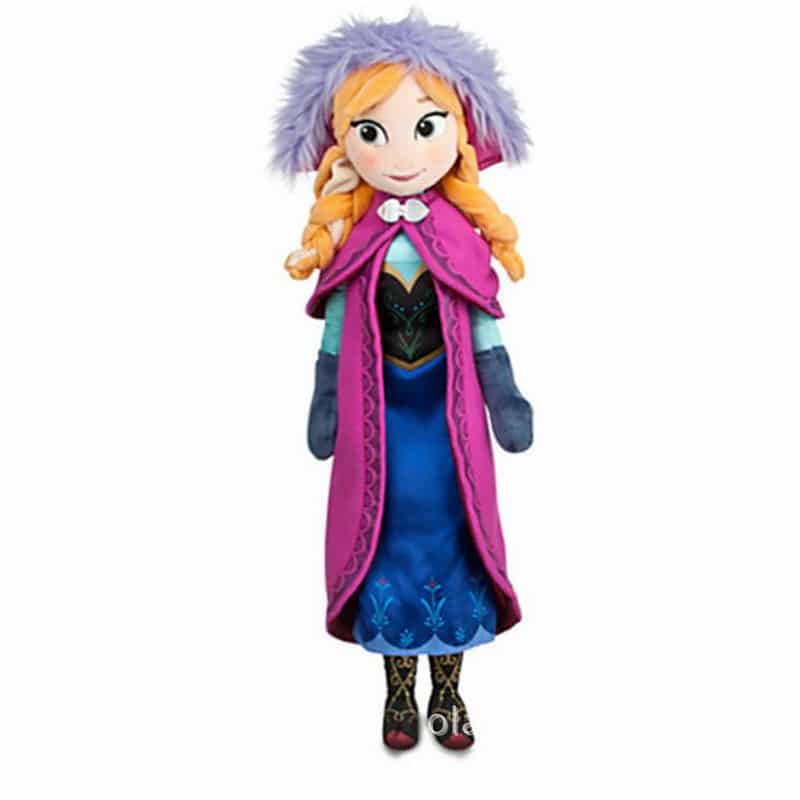 Peluche princesses Elsa Anna douce câline hiver enfant anna La compagnie de la peluche