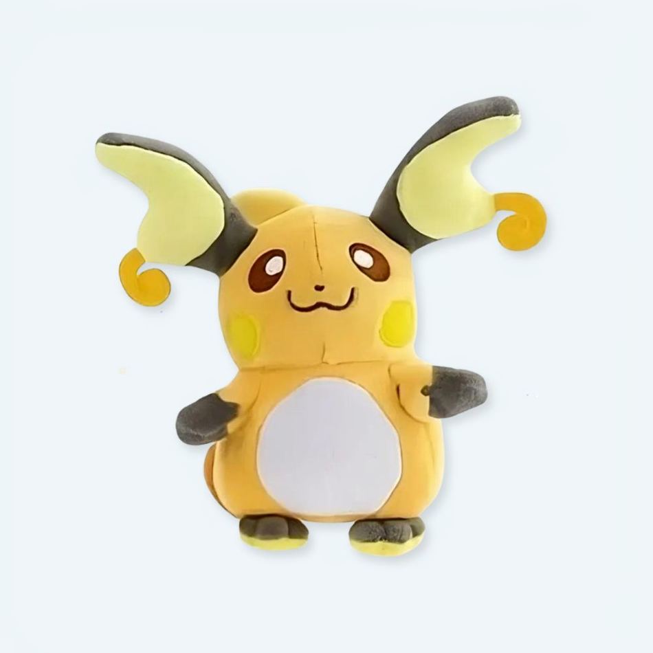 Peluche Raichu jaune douce câline Pokémon enfant La compagnie de la peluche