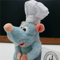 Peluche rat gourmet Rémy doux aimanté Disney Pixar La compagnie de la peluche