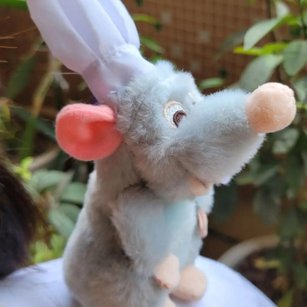 Peluche rat gourmet Rémy doux aimanté Disney Pixar La compagnie de la peluche