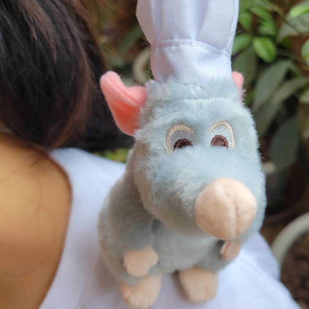 Peluche rat gourmet Rémy doux aimanté Disney Pixar La compagnie de la peluche